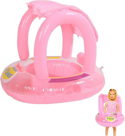 Baby Pool Float with Sunshade