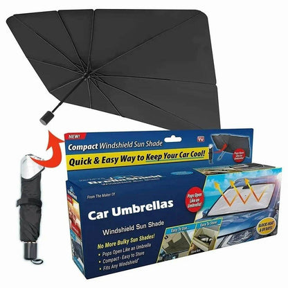 Car Windshield Sun Shade Umbrella - DMC Wholesale