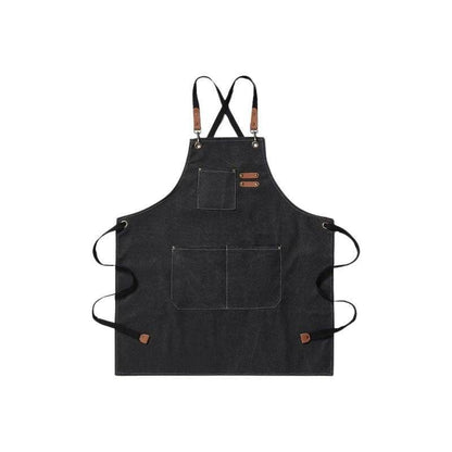 Cross Back Premium Quality Unisex Kitchen Apron - DMC Wholesale