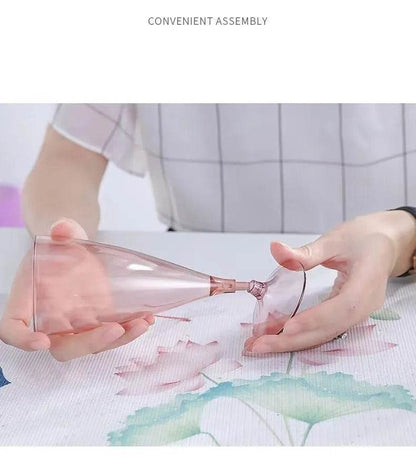 Champagne Flutes With Storage Bottle (5 pcs) - DMC Wholesale