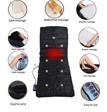Multifunctional Electric Heating Whole Body Massage Mattress - DMC Wholesale