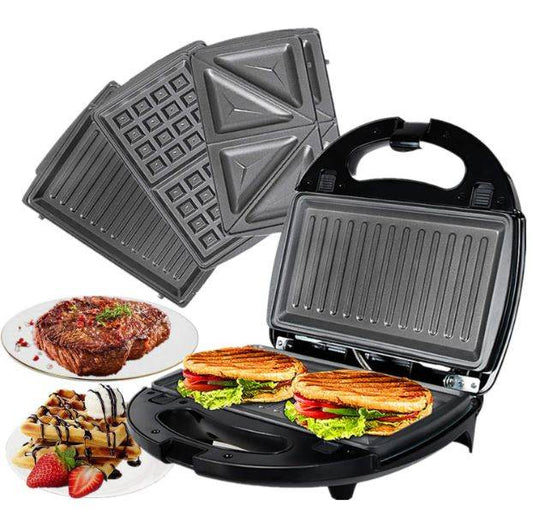 3in1 Sandwich Waffle Steak Maker - DMC Wholesale