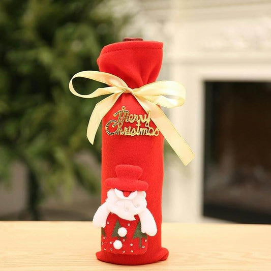 Christmas Decorative Wine Bottle Cover - DMC Wholesale