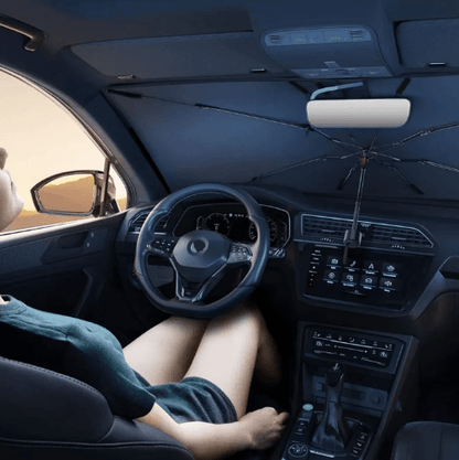 Car Windshield Sun Shade Umbrella - DMC Wholesale