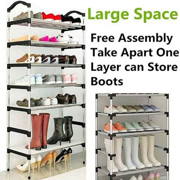 Modern Shoe Storage Rack (7 Tier) - DMC Wholesale