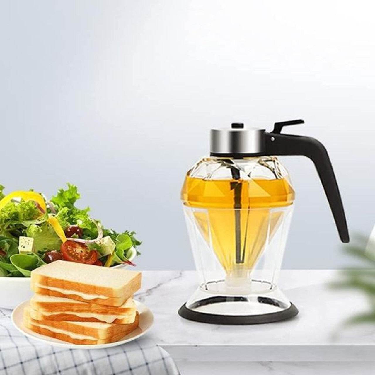 Diamond Oil Dispenser With Pink Handle - DMC Wholesale