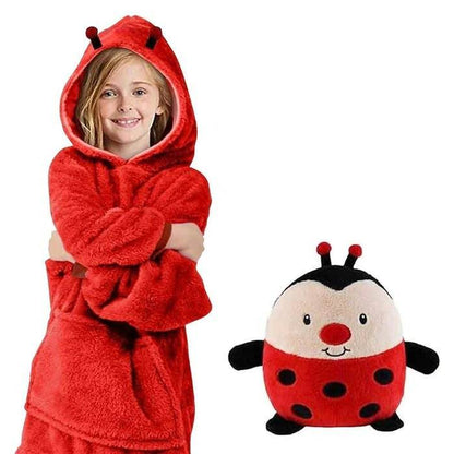 Huggle Pet Ladybug Hoodie (Red)(Toddlers) - DMC Wholesale