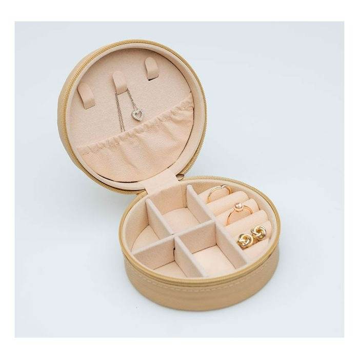 Round Jewellery Storage Box - DMC Wholesale