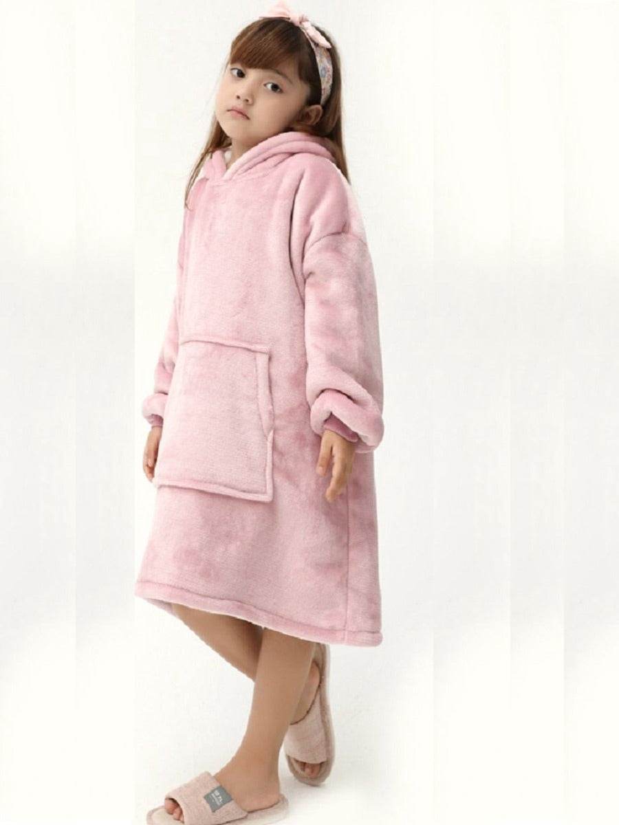 Kids Oversized Huggle Hoodie - DMC Wholesale