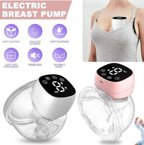 Hand Free Electric Breast Pump - Alt View