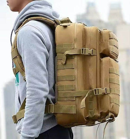 Tactical Military Outdoor Camping Equipment Backpack - Alt View