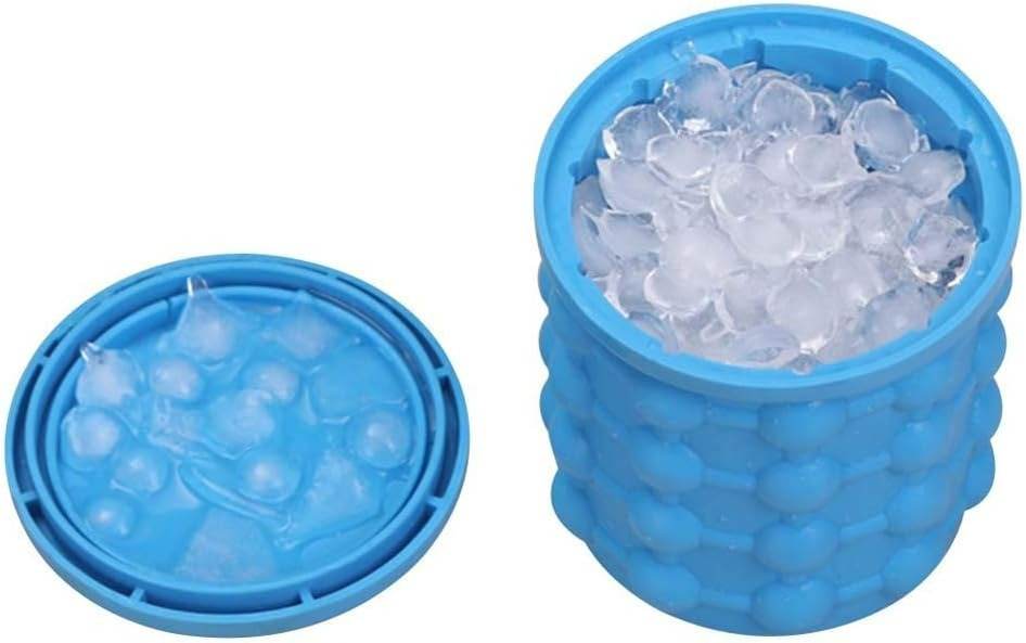 2in1 Magic Silicone Ice Cube Bucket Genie - DMC Wholesale
