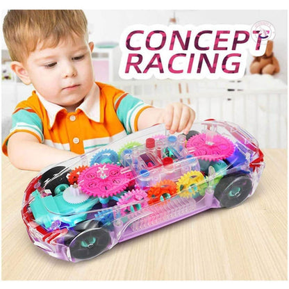 Transparent Gear System Car Toys - DMC Wholesale