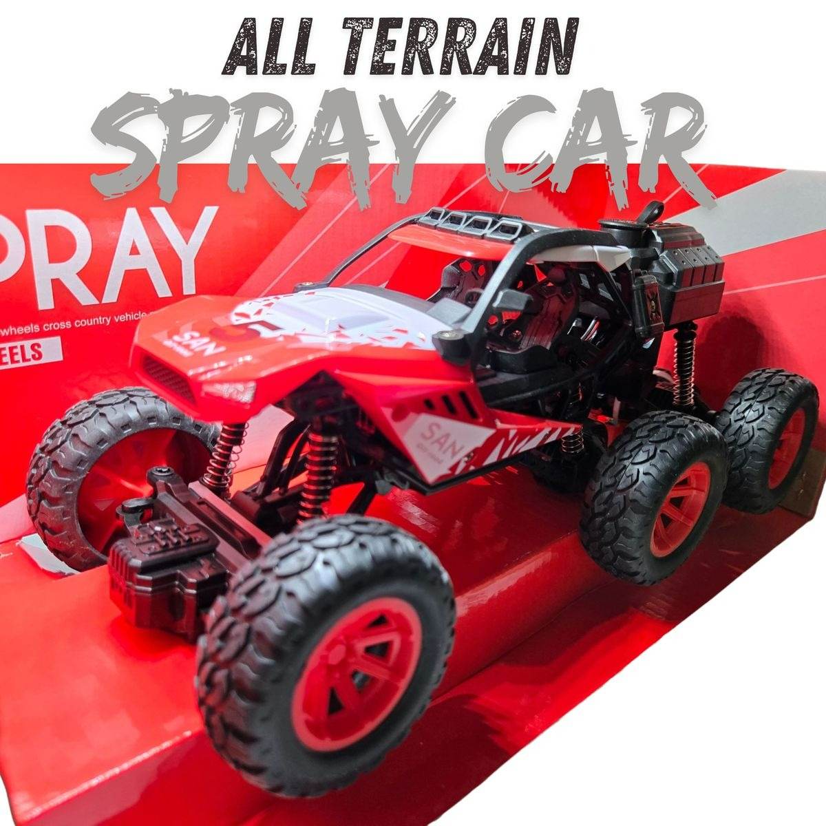 Six Wheel Cross Country Spray Car - DMC Wholesale