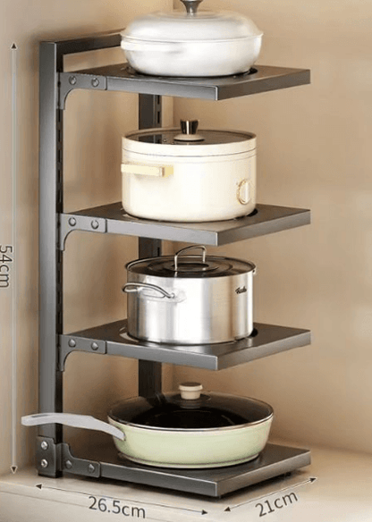 Cookware Organiser Storage Rack - DMC Wholesale