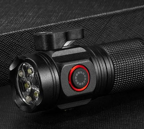 Rechargeable Tactical Beam Torch - Alt View