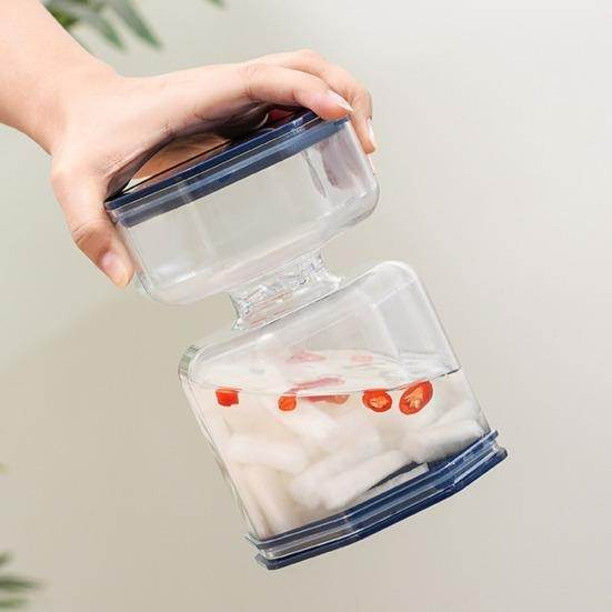 Pickle Jar With Flip Strainer - DMC Wholesale