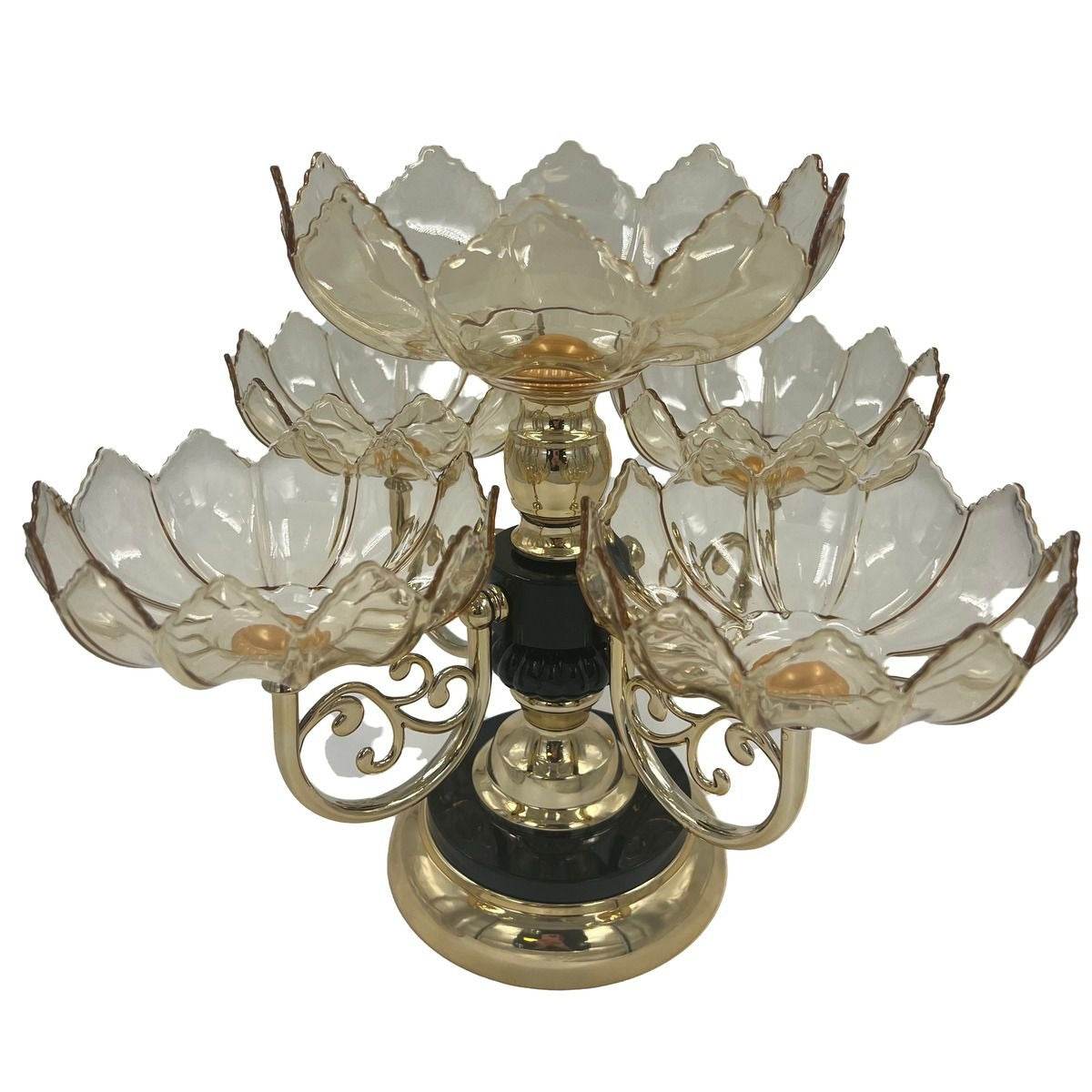 Five Plate Ornamental Fruit Bowl - DMC Wholesale