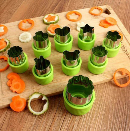 Fruit And Cookie Cutter Set (9 pcs) - DMC Wholesale