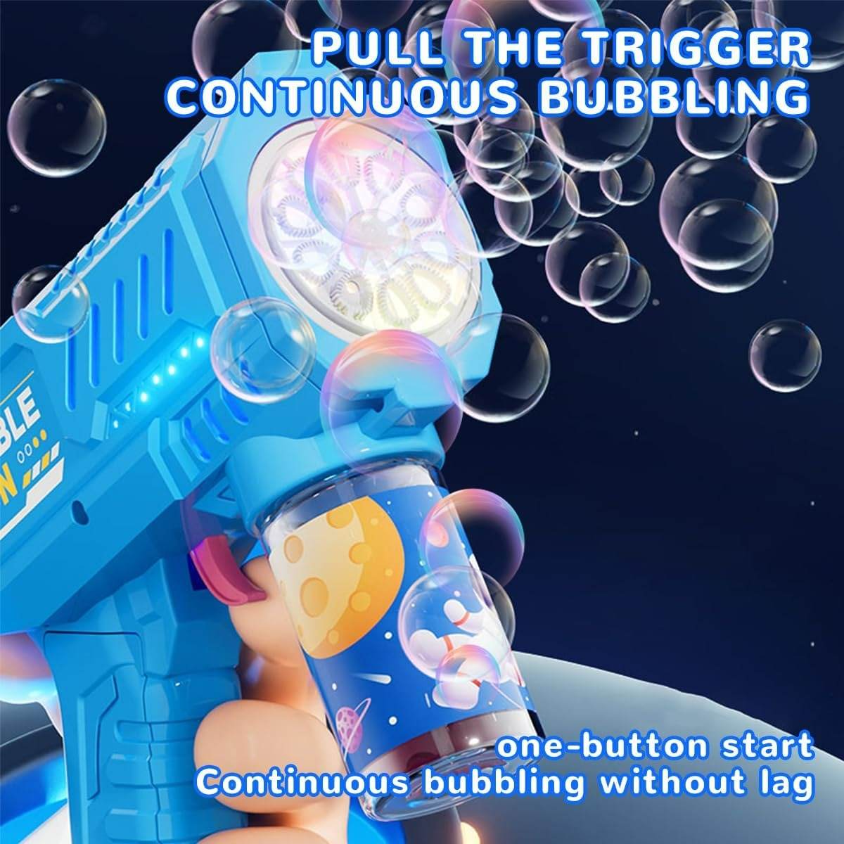 Space Bubble Gun (Each) - DMC Wholesale