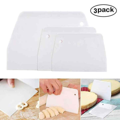 Baking Cake Scraper Set (3 pcs) - DMC Wholesale