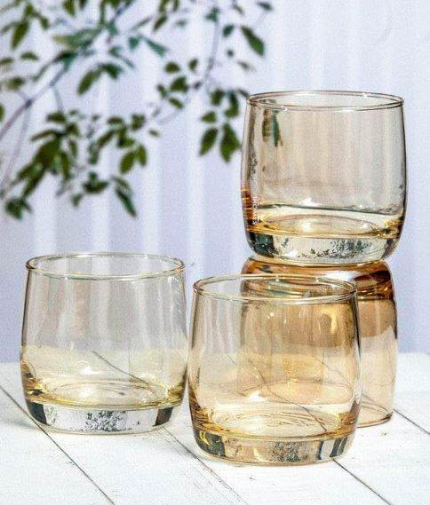 Blowing Tumbler Heavy Base Whiskey Glasses (6 pcs)(330ml) - DMC Wholesale