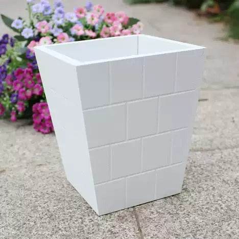 Small Square Flower Pot (16cm) - DMC Wholesale