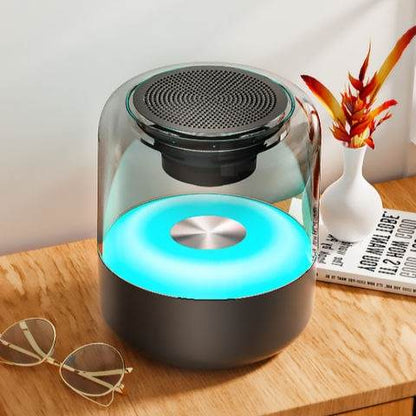 Clear Cube Bluetooth LED Light Speaker - DMC Wholesale