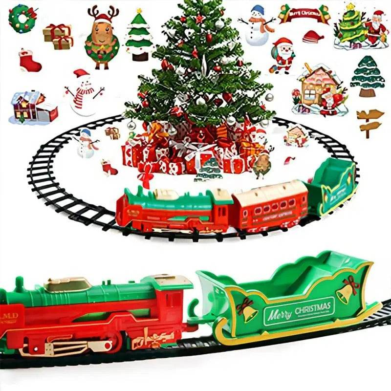Christmas Electric Construction Train Track Set - DMC Wholesale