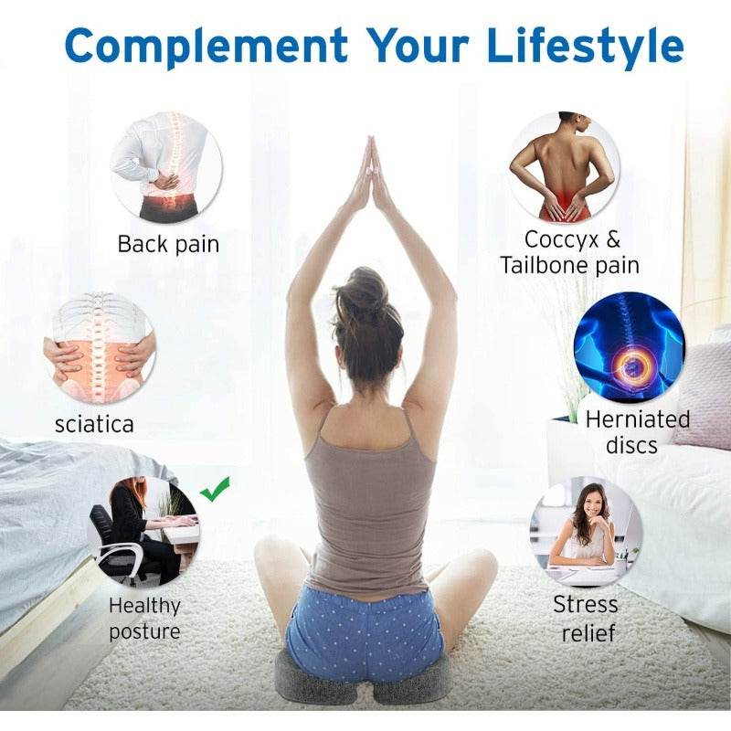 Memory Foam Seat Cushion - DMC Wholesale