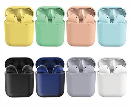 Inpods12 TWS Wireless Bluetooth Earbuds (Yellow) - DMC Wholesale