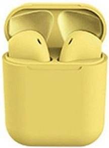 Inpods12 TWS Wireless Bluetooth Earbuds (Yellow) - DMC Wholesale