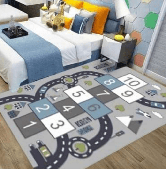 Largr 3D Play Mat Bedside Rug For Children (1.2x1.8m) - DMC Wholesale