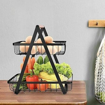 Metal Stack Rack (2 Tier) - DMC Wholesale