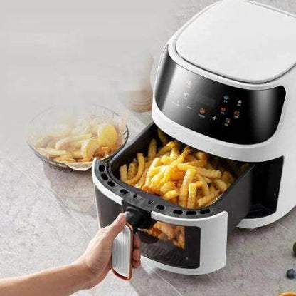 Air Fryer with Clear View Food Basket (8L) - DMC Wholesale