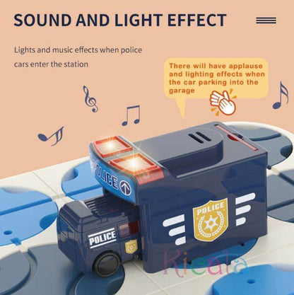 Brain Teaser Puzzles Maze Race Track (Police) - DMC Wholesale