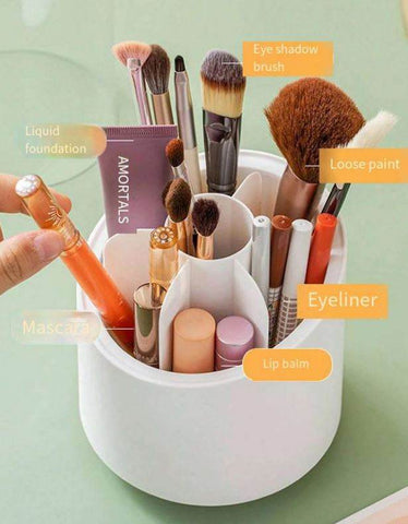 Plastic Make-Up Storage Box - Alt View