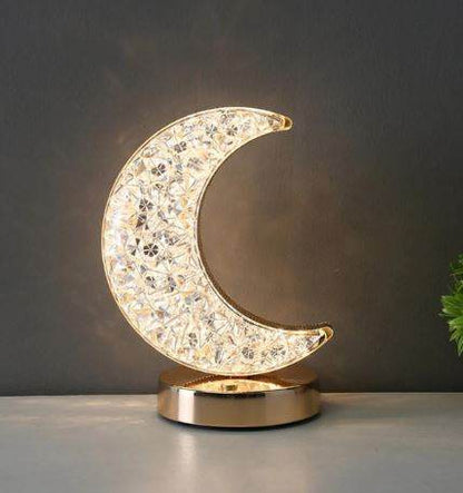 Modern Luxury Crystal Moon Lamp - DMC Wholesale