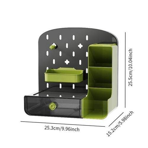 Desk Pegboard Organizer Desk Accessories For Gaming Black - DMC Wholesale