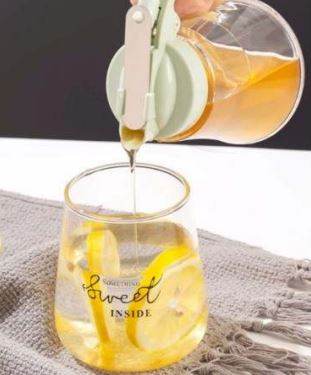 Honey Dispenser Bottle - Alt View