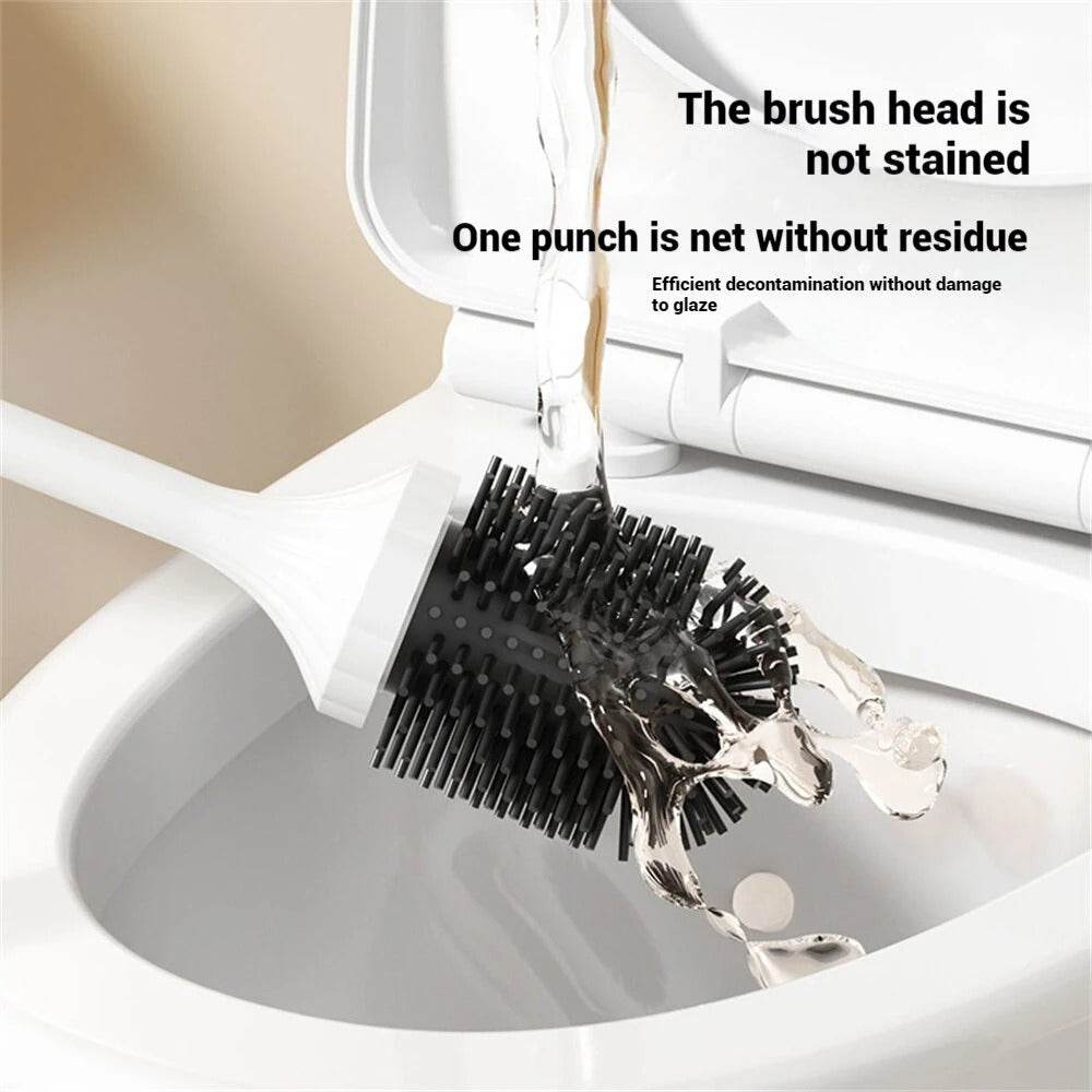 Wireless Electric Silicone Head Toilet Brush - DMC Wholesale