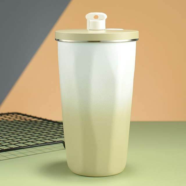 Gradient Tumbler With Straw (600ml) - DMC Wholesale