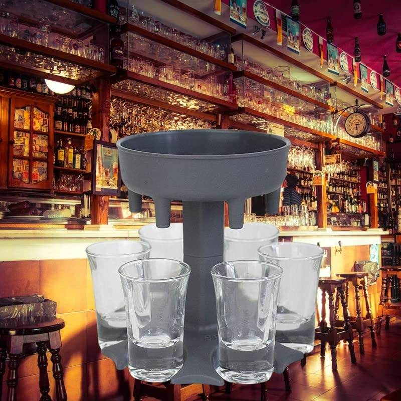 Liquor Shot Dispenser (8pcs)(Grey) - DMC Wholesale