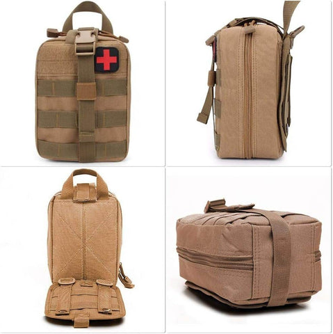 Military Tactical First Aid Medical Bag - Alt View