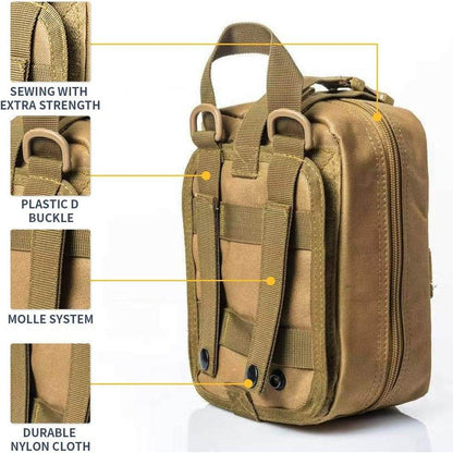 Military Tactical First Aid Medical Bag - DMC Wholesale