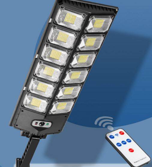 Large Solar Powered Street Light - DMC Wholesale