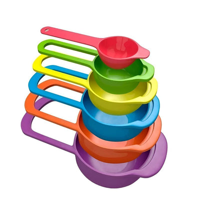 Colourful Measuring Cups and Spoons - DMC Wholesale