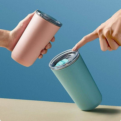 Stainless Steel Travel Coffee Cup (560ml) - DMC Wholesale