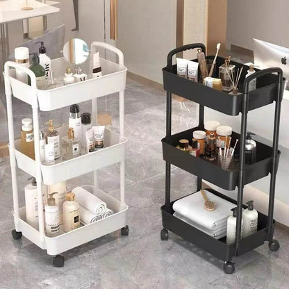 Organising Rolling Plastic Trolley (3 Tier) - DMC Wholesale