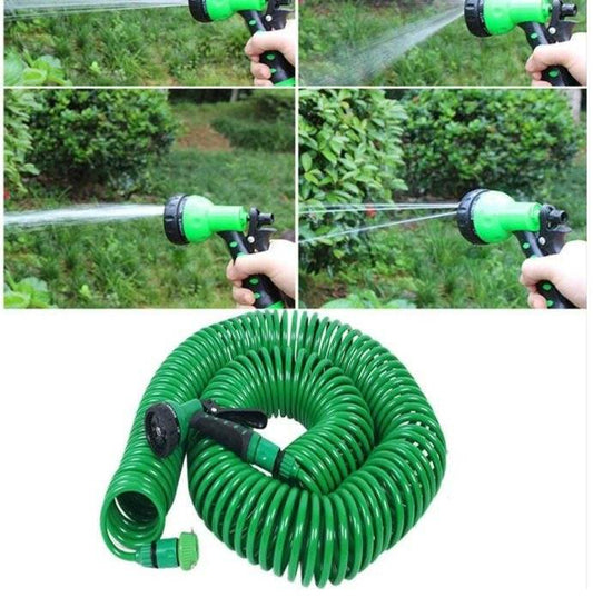 Retractable Coil Magic Flexible Garden Hose (15m) - DMC Wholesale